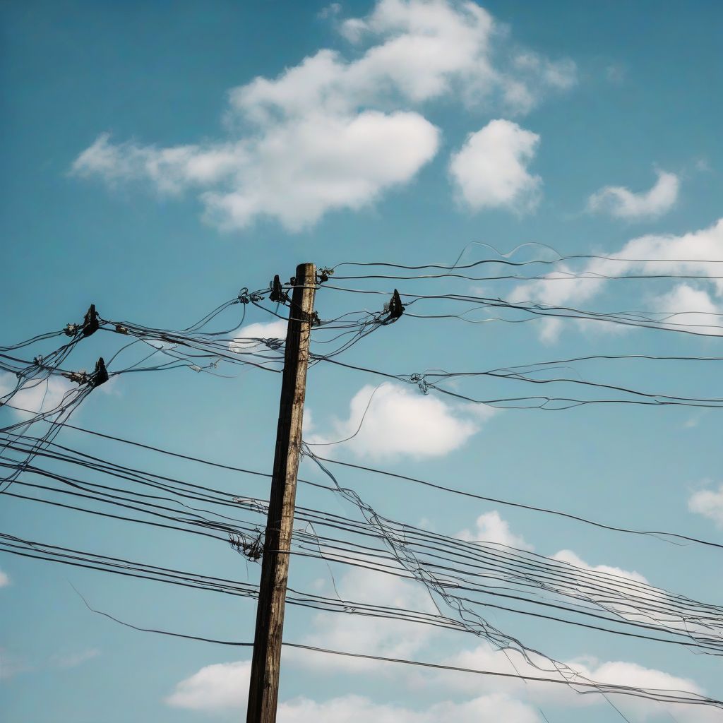 Power lines in Dickson, TN